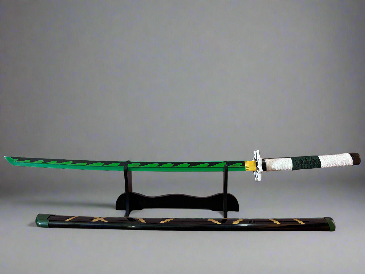 Sanemi Shinazugawa LED Katana – Demon Slayer Wind Hashira Blade