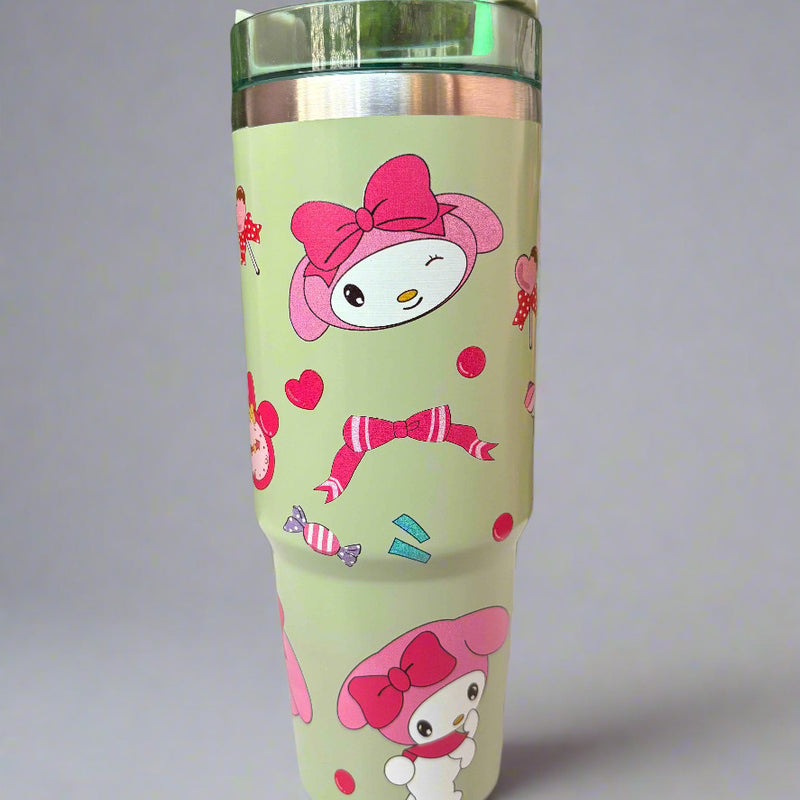 My Melody Tumbler - 900 ML Stainless Steel Cup - Project M Shop