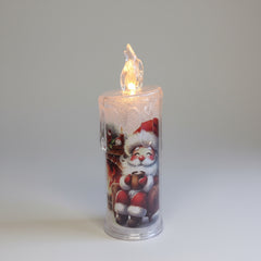 Set Of 4 - Christmas Candle Light For Indoor Christmas Decoration - Project M Shop