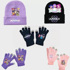 K-Pop Demon Hunter Huntrx Bennie and Gloves Winter Accessories Combo (Bennie + Gloves) - thumbnail 1
