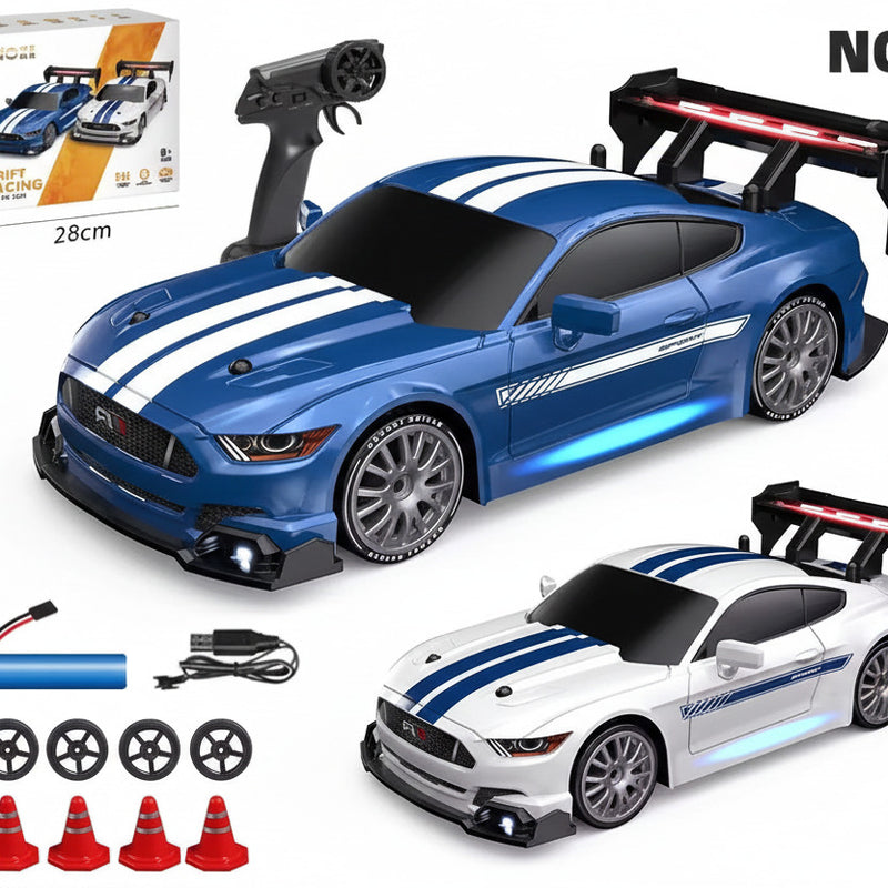 GTR 1:24 Stunt Racing Drift 20km/h High Speed Remote Control RC Car With Extra Tires - Project M Shop
