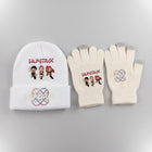 K-Pop Demon Hunter Huntrx Bennie and Gloves Winter Accessories Combo (Bennie + Gloves) - thumbnail 9