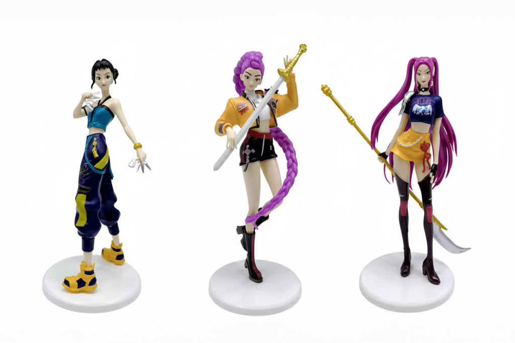 K-Pop Demon Hunter Huntrx Beautiful Hand-made PVC Collectable Models For Desktop & Decoration - Project M Shop