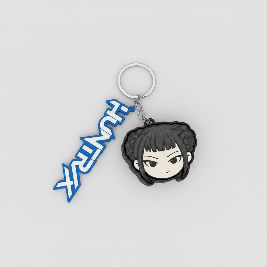 KPop Demon Hunters Huntrix Clicker Keychain — Rumi, Mira & Zoey | K-Pop Merch India