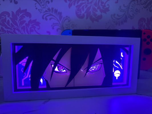 Anime Saske Paper Crafted LED Lamp