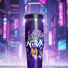 K-Pop Demon Hunter Huntrx Stainless Steal Tumbler - 900 ML Demon Hunter Cup - Project M Shop