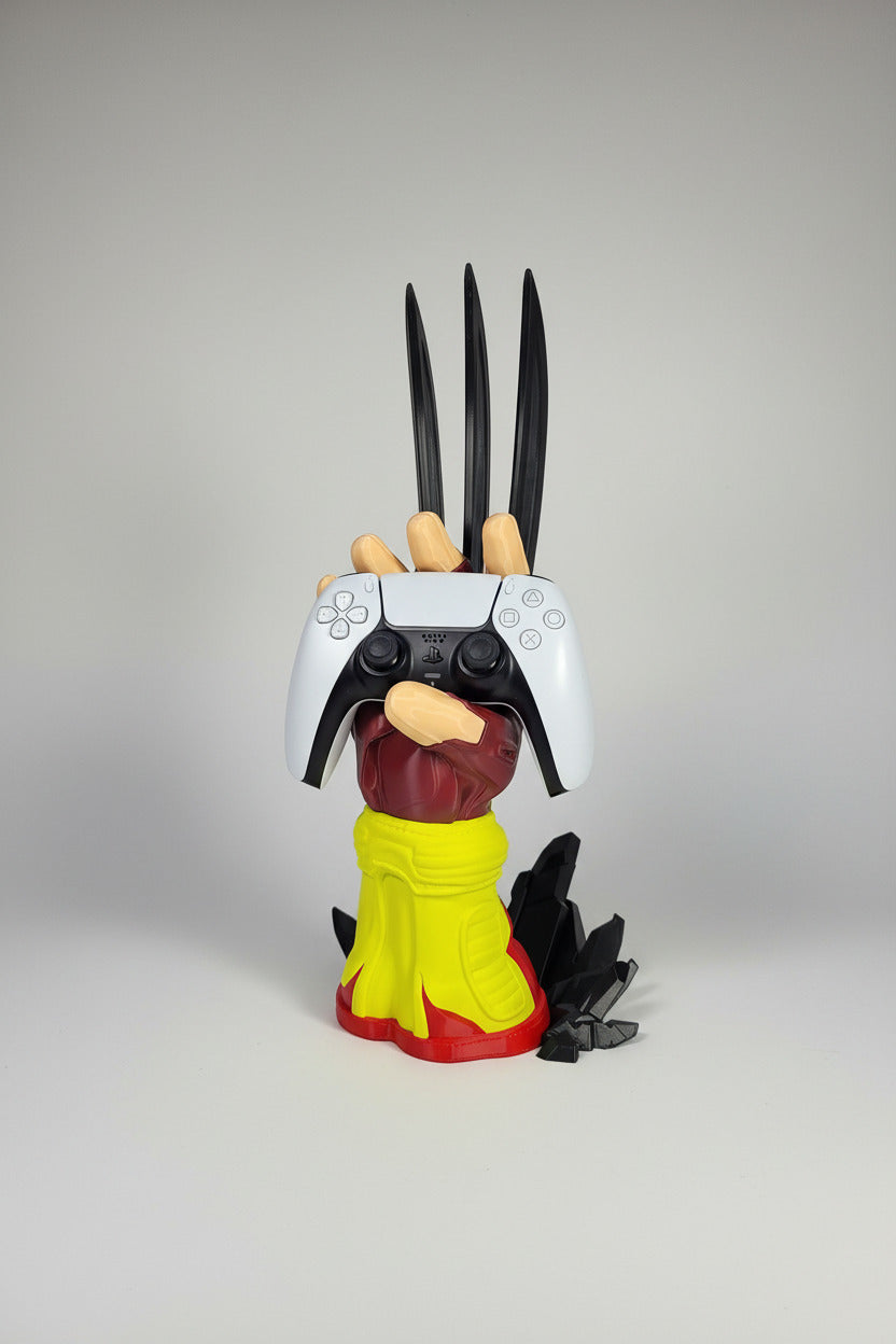 Wolverine Claw Hand PS5 Controller Stand | Marvel Gaming Holder India