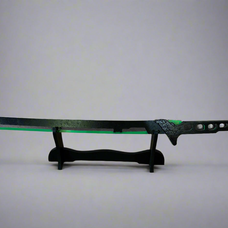 Led Light Glowing Chinese Style LED Katana Swords - Green Color for Gifts and Decorations - Project M Shop