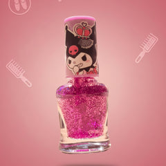 Sanrio Kuromi Nail Set with Hair Accessories for Stylish Nail Art - Project M Shop