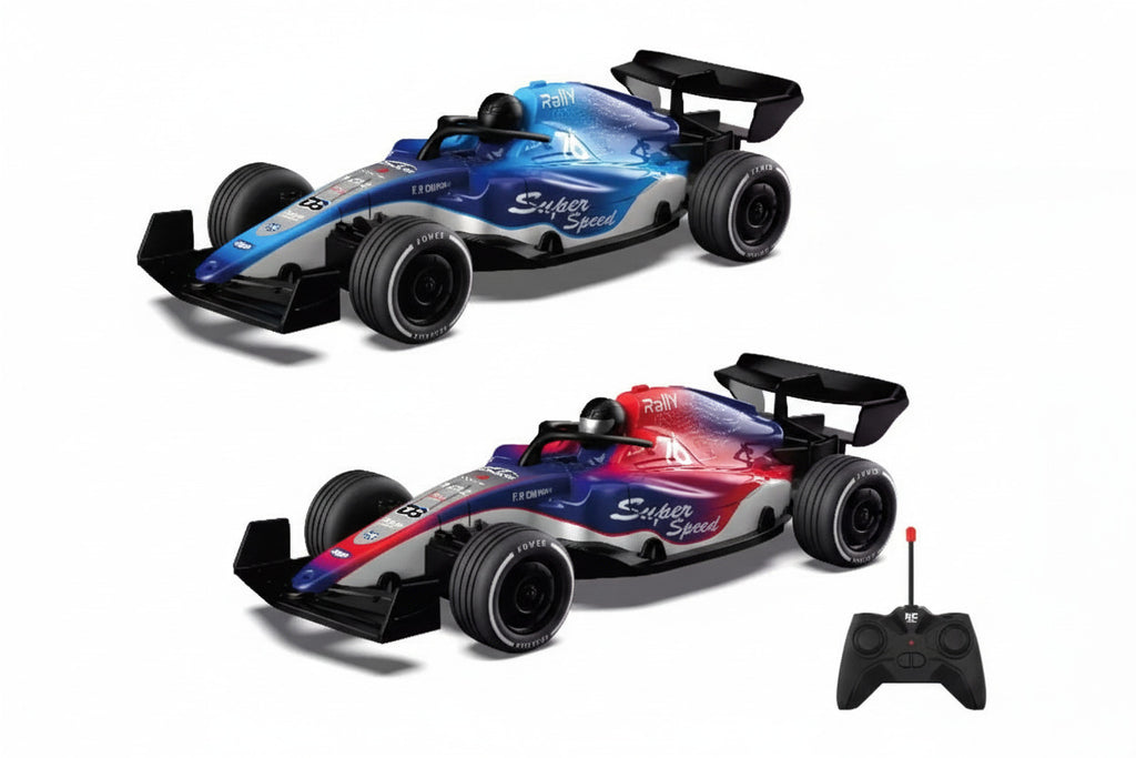 F1 Racing Car With LED Light - Remote Control Car - Project M Shop