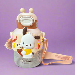 Pochacco Water Bottle for Kids - 700 Ml Sanrio Design - Project M Shop