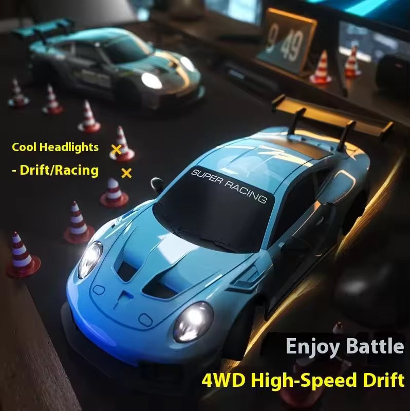 1:20 Drift Car With High Speed Of 20KM/H & Extra Set Of Tires And Cone - Project M Shop