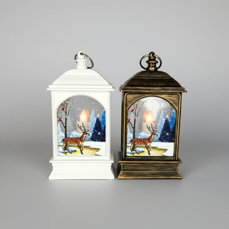 Reindeer Strom Lantern LED Light For Decoration (Indoor) - Project M Shop