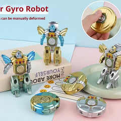 Transformable Fidget Spinner Gyro Toys - Stress Relief & Sensory Robot Toy for All - Project M Shop