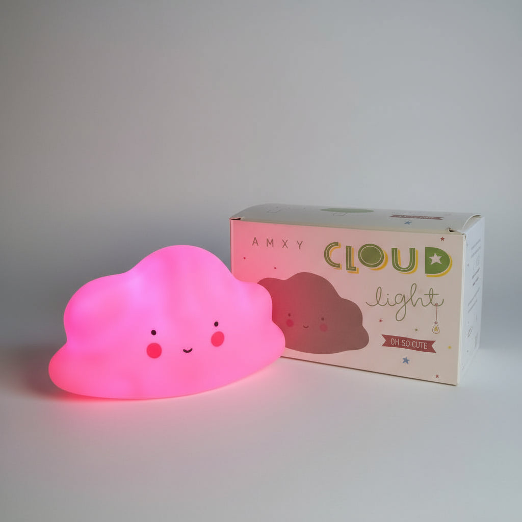 Cloud Shaped Creative Silicon Plastic Night Light For Kids - Project M Shop