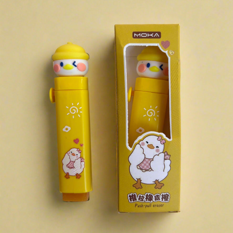Cute chicken cartoon style Pen Eraser - Combo of 2 - Project M Shop