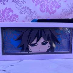 Paper Crafted Anime LED Lamp - Unique Handcrafted Anime LED Lamp for Fans - Project M Shop