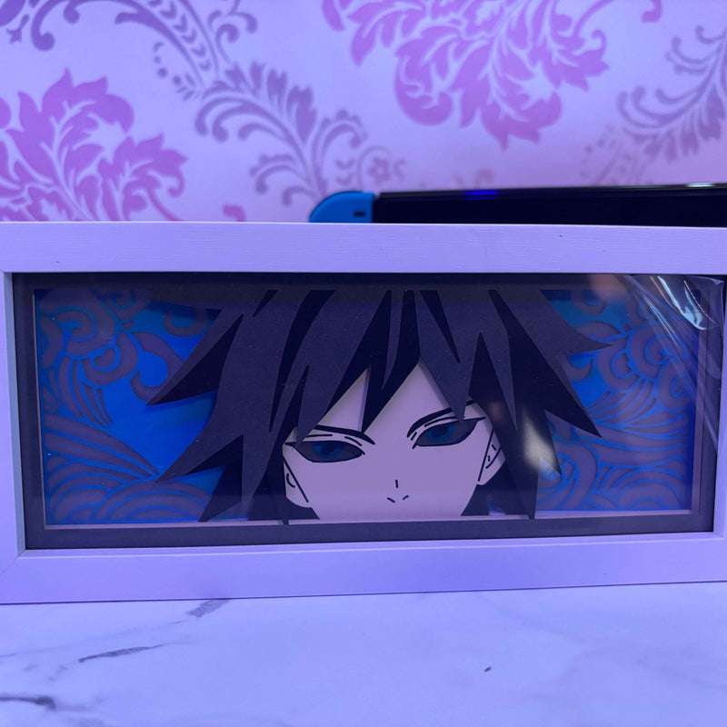 Paper Crafted Anime LED Lamp - Unique Handcrafted Anime LED Lamp for Fans - Project M Shop