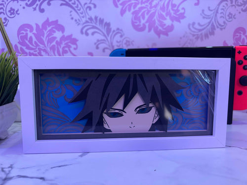 Anime Character LED Night Lamp – Paper Craft Room Decor Light