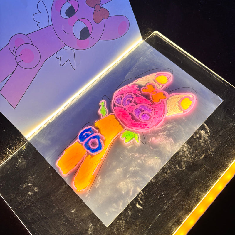 LED Drawing Board for Kids - Glowing Sketch Board for Creative Fun - Project M Shop