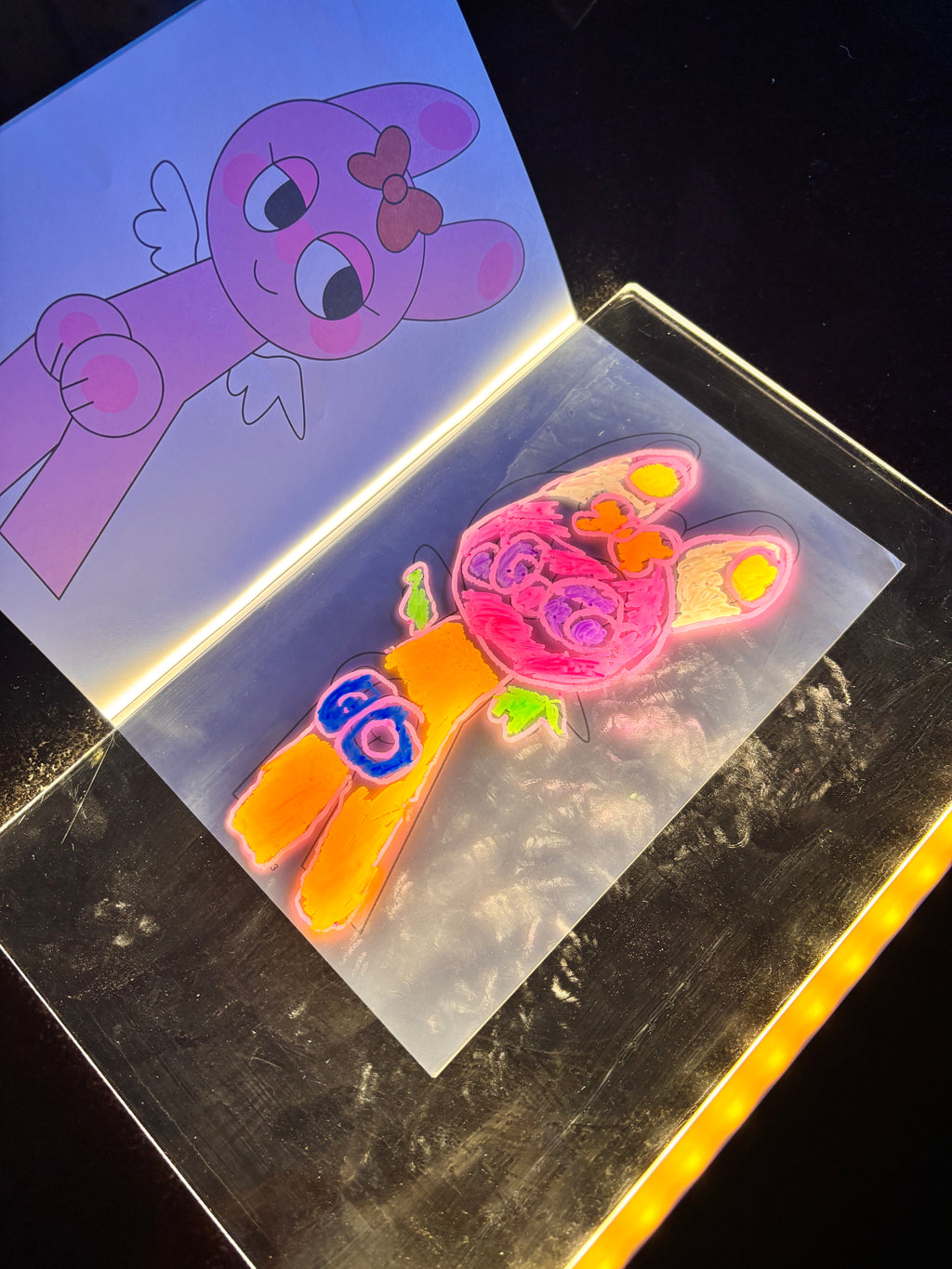 LED Drawing Board for Kids - Glowing Sketch Board for Creative Fun - Project M Shop