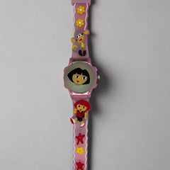 Cartoon style spinning and glowing analog watches for kids - 1 Piece (Random Color) - Project M Shop