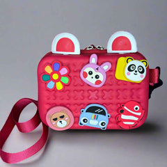 Cartoon charm sling bag for teens - Project M Shop