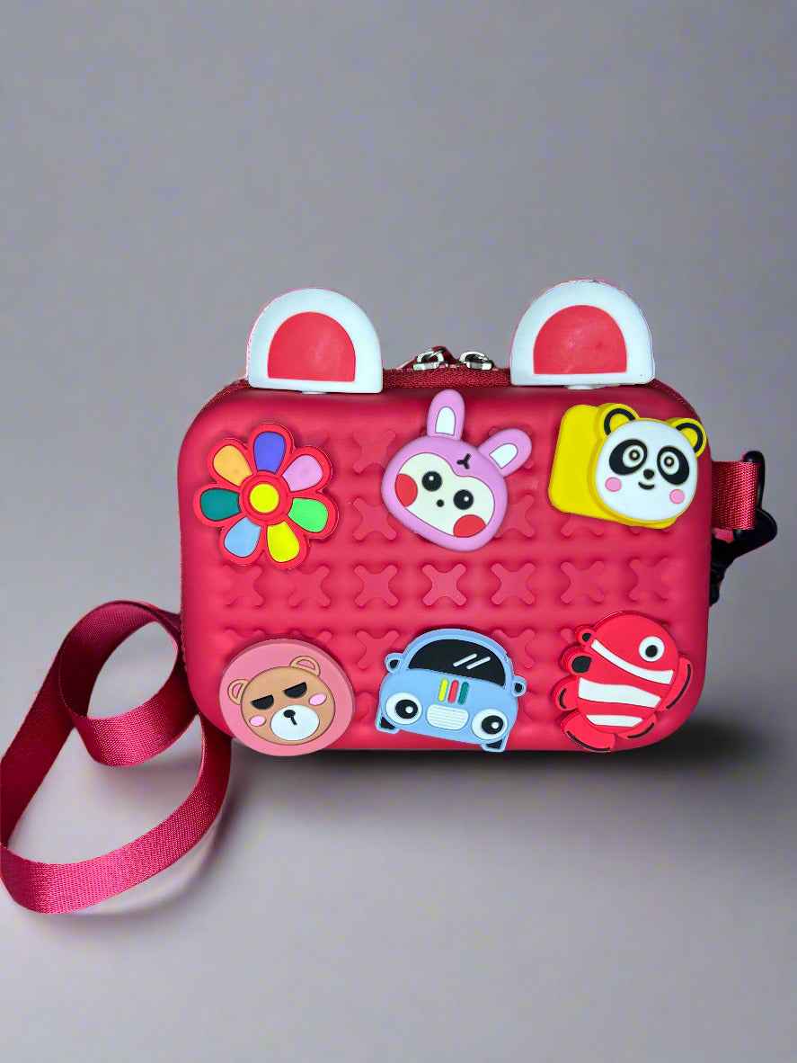Cartoon charm sling bag for teens - Project M Shop