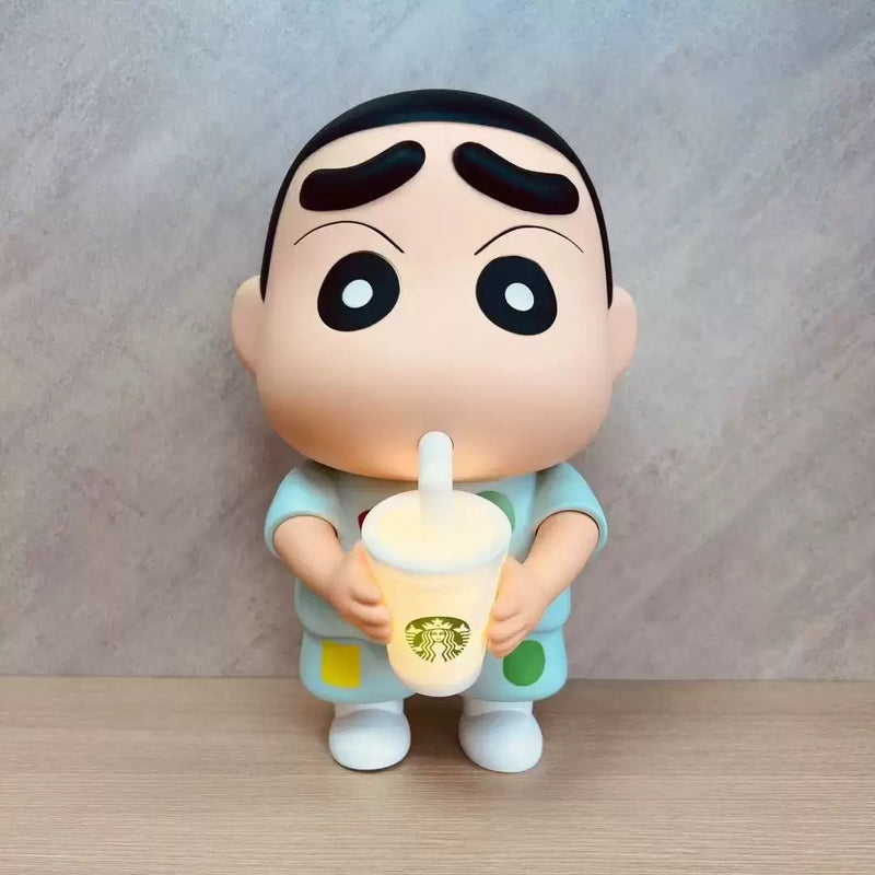 Shinchan Figure With LED Night Light Lamp