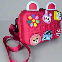 Cartoon charm sling bag for teens - Project M Shop