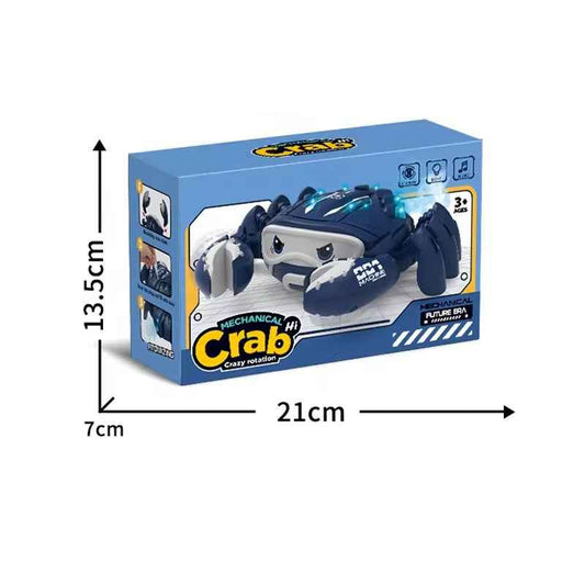 Crab Moving Toy with Music and Lights - Battery Not Included - Project M Shop
