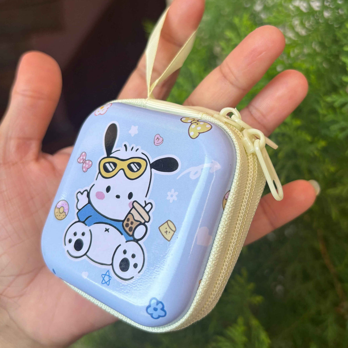 Pochacco Coin Keeper Keychain – Secure Storage Charm