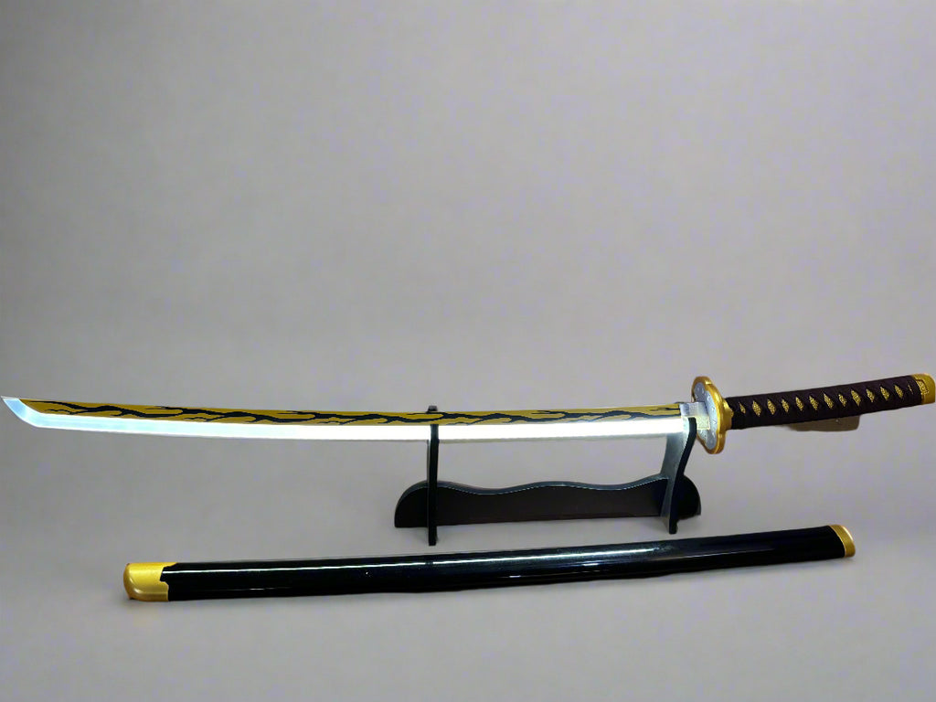 Glowing Katana Sword - Kaigaku LED Anime Cosplay Wooden Sword Inspired by Demon Slayer - Project M Shop