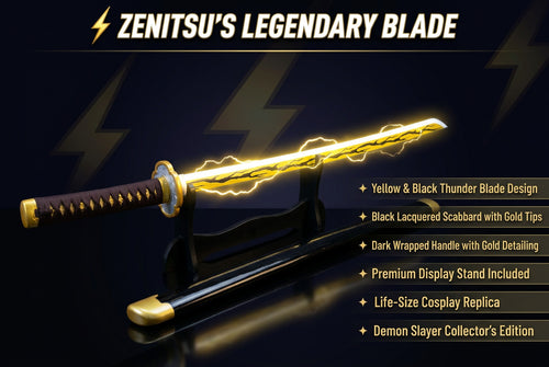 Kaigaku LED Katana – Demon Slayer Glowing Cosplay Katana