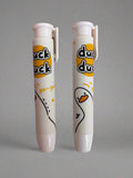 Duck duck cartoon style pen eraser- combo of 2 - Project M Shop