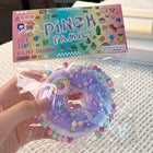 Donut Squishy Toy - Set of 3 | Sparkle Stress Relief Squishies - thumbnail 4