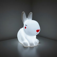 Mini Rabbit Shaped Creative Silicon Plastic Night Light For Kids - Project M Shop