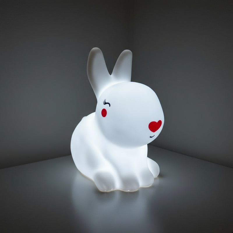 Mini Rabbit Shaped Creative Silicon Plastic Night Light For Kids - Project M Shop