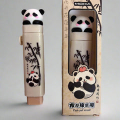 Panda cartoon style push-pull eraser -  combo of 2 - Project M Shop