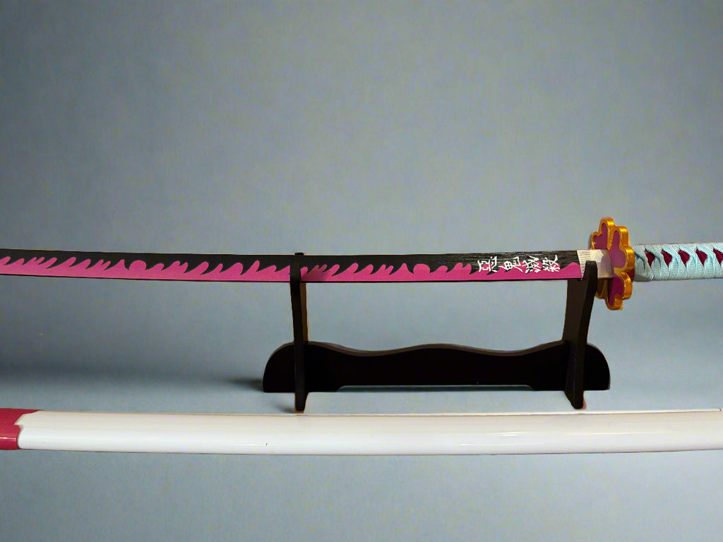 Mitsuri Katana Wooden Sword - Japanese Wooden Sword from Demon Slayer Anime - Project M Shop