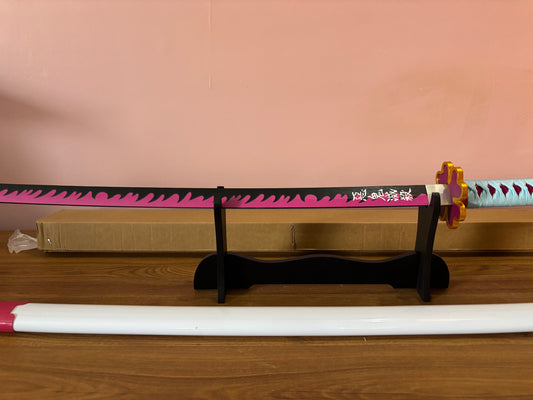 Mitsuri Katana Wooden Sword - Japanese Wooden Sword from Demon Slayer Anime - Project M Shop