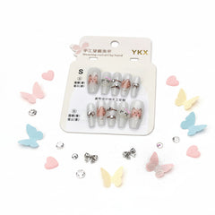 Kitty With Charm Cute & Funky Press-On Nails - Size S - Project M Shop