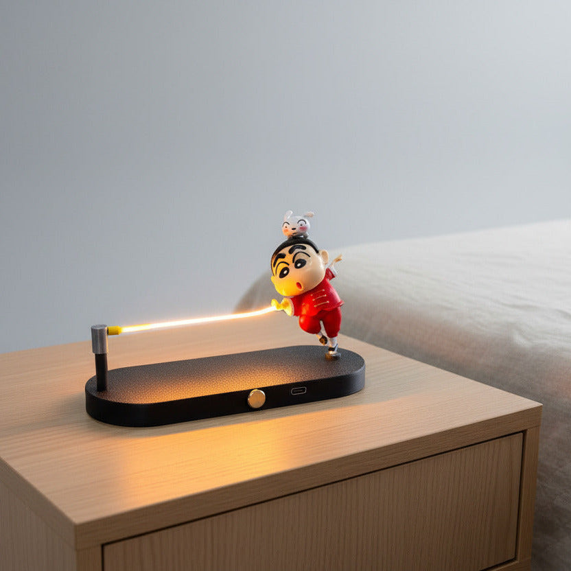 Shin-chan Magnetic Levitation Lamp - Creative Night Light for Kids - Project M Shop