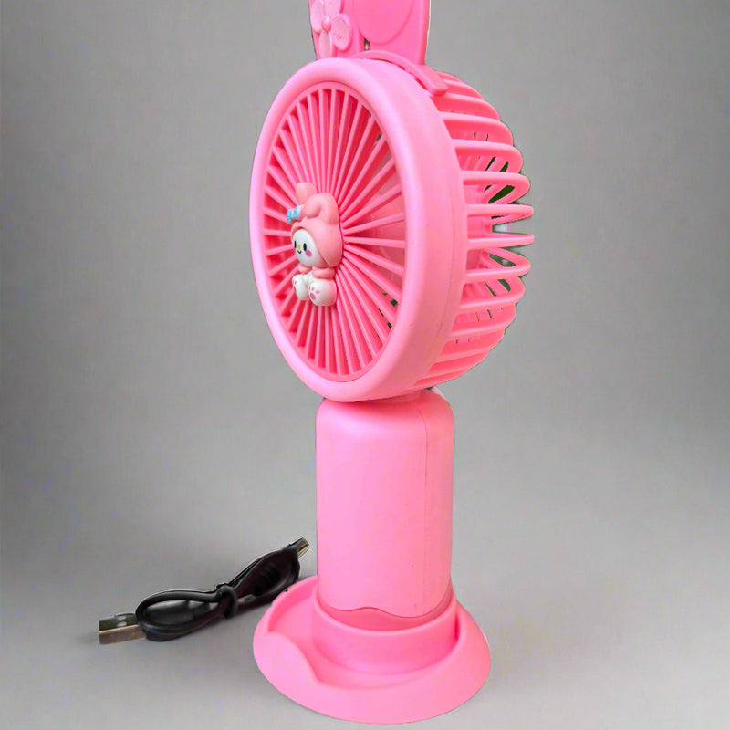 My Melody Mini Fan - Portable Single Speed Fan - Project M Shop