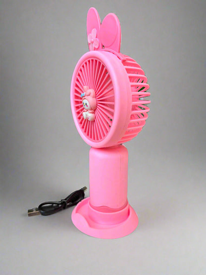 My Melody Mini Fan - Portable Single Speed Fan - Project M Shop