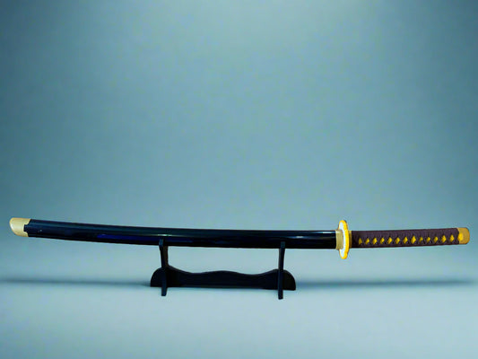 Kaigaku Wooden Katana - Wooden Katana for Cosplay Inspired by Demon Slayer - Project M Shop