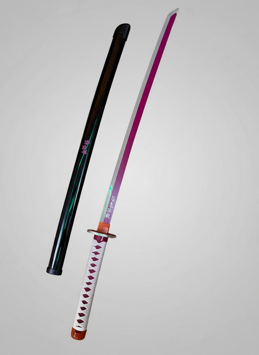 Kanao Tsuyuri 104 CM Full Length LED katana - Demon Slayer Katana - Project M Shop