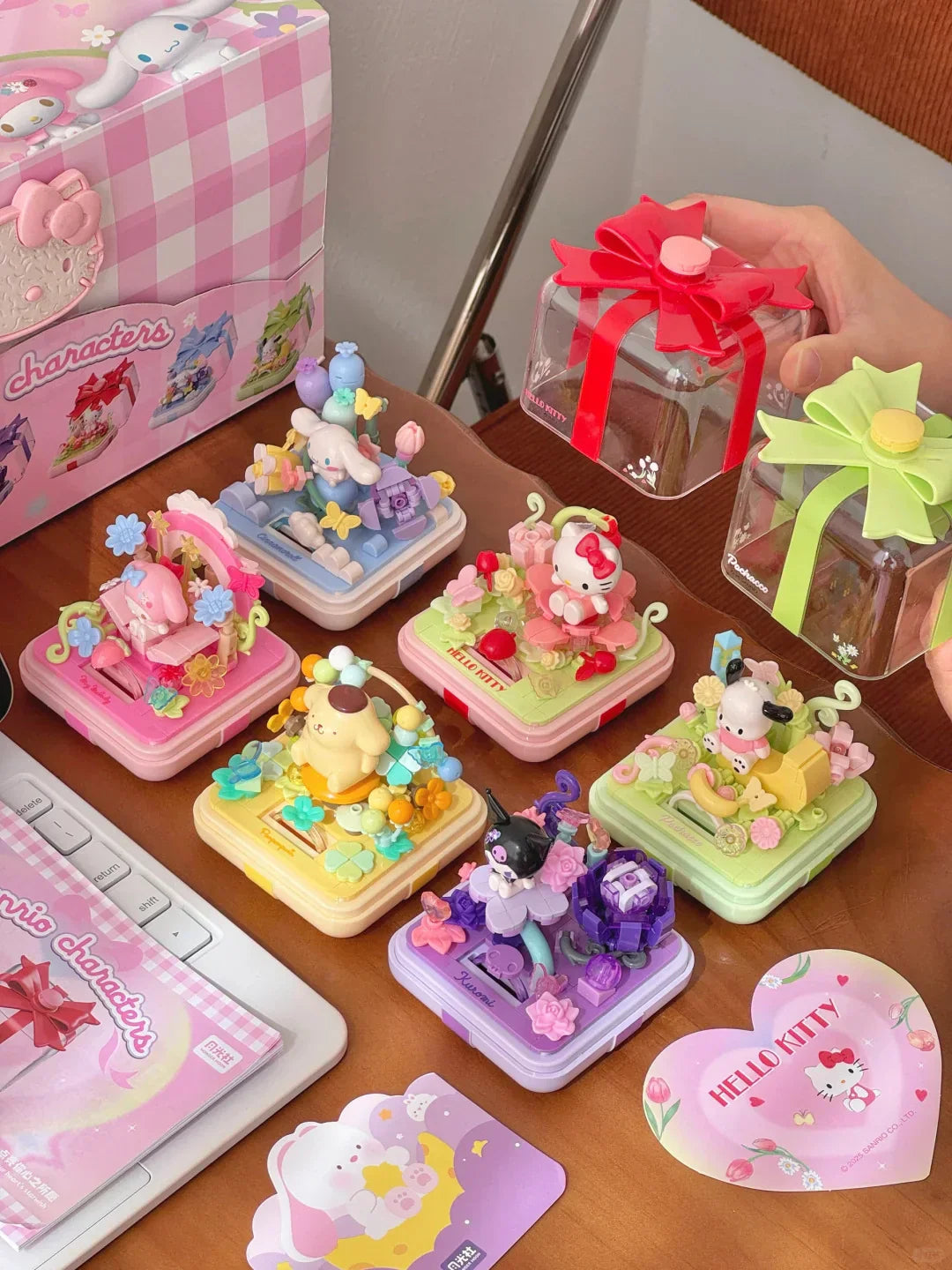 Sanrio Starwish Ring Box Building Block Blind Box - 1 Random Blind Box