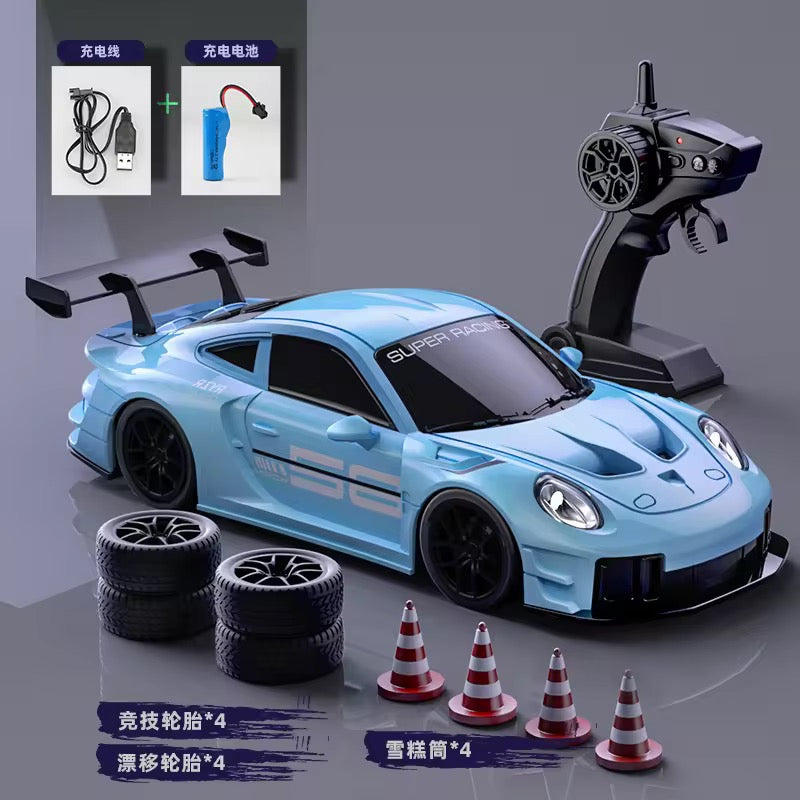1:20 Drift Car With High Speed Of 20KM/H & Extra Set Of Tires And Cone - Project M Shop