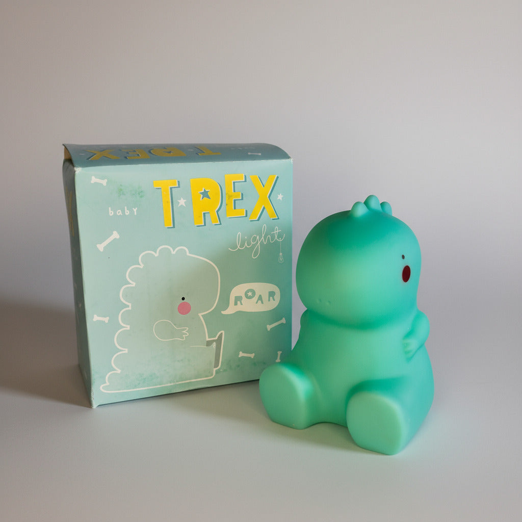 T-Rex Dinosaur Shaped Creative Silicon Plastic Night Light For Kids - Project M Shop